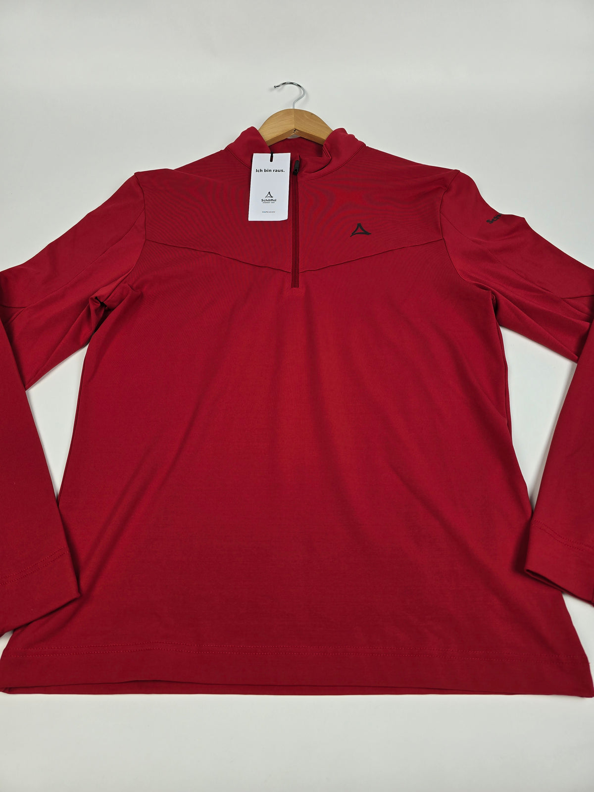 Schöffel Longsleeve Fiss M - barbados cherry 50 Heren M