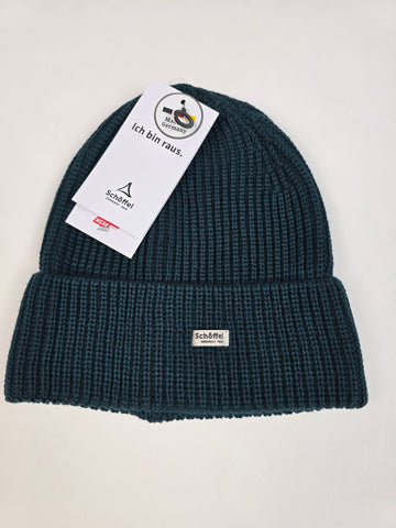 Schöffel Knitted Hat Oxley - dark jade E