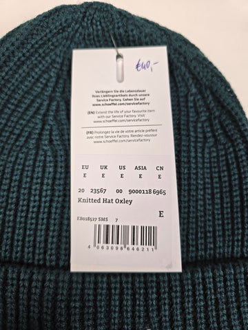 Schöffel Knitted Hat Oxley - dark jade E