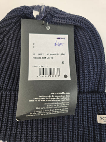 Schöffel Knitted Hat Oxley - navy blazer E