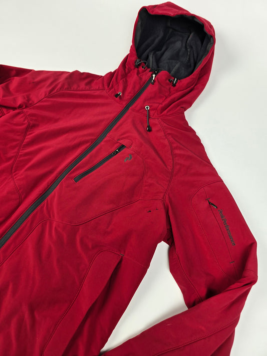 Peak Performance Softshell jas Rood Heren L