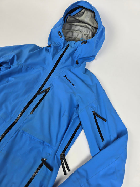 Peak Performance Heli Gravity Jacket Blauw Dames M