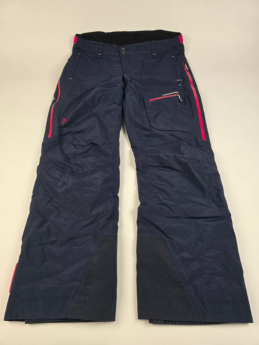 Peak Performance Skibroek Goretex Heliloft Donkerblauw Dames XL