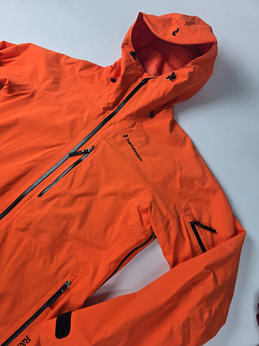 Peak Performance Heli 2l Gravity GTX Jacket Oranje Heren L