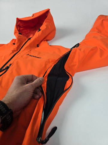 Peak Performance Ski Set Oranje Rood Heren L