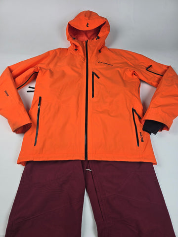 Peak Performance Ski Set Oranje Rood Heren L