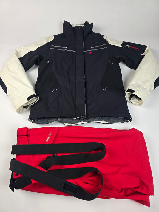 Peak Performance Basis Ski Set Rood Zwart Dames L