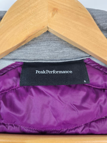 Peak Performance Helium Hybrid Jacket Paars Dames S