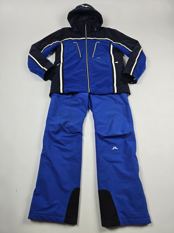 J.Lindeberg Ski Set Blauw Zwart Heren XL