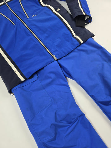 J.Lindeberg Ski Set Blauw Zwart Heren XL