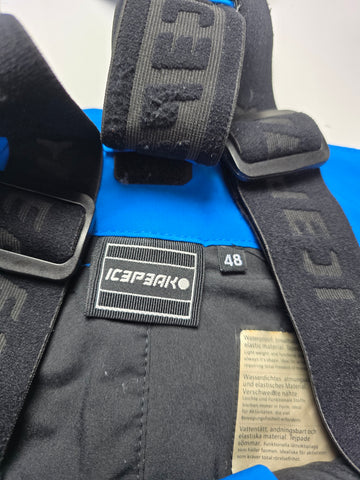 Icepeak Skibroek Met Bretels Blauw Heren S