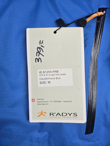 R’ADYS R1 Light X-light Tech Jacket Deep Blue Heren M