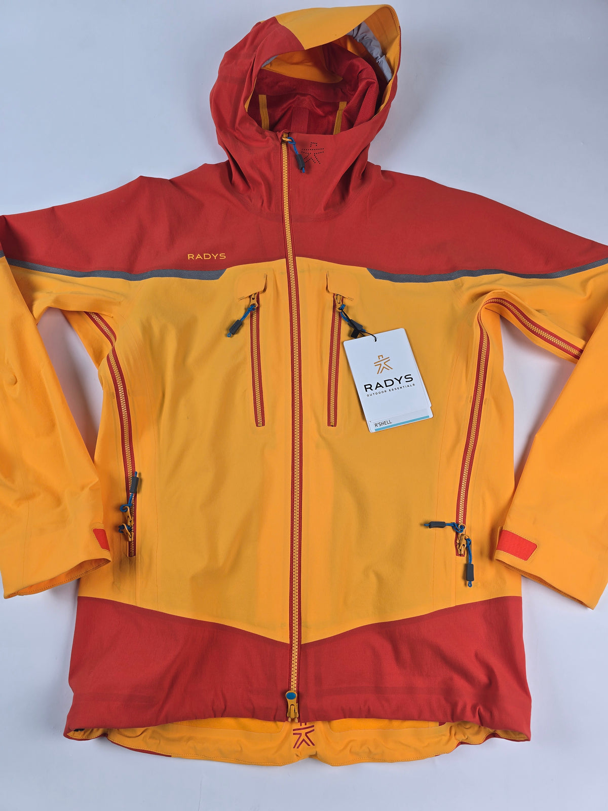 R’ADYS R3 Pro Ski Softshell Jacket Orange & Red Heren M