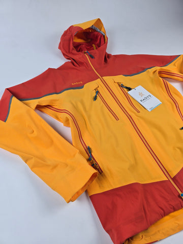 R’ADYS R3 Pro Ski Softshell Jacket Orange & Red Heren M