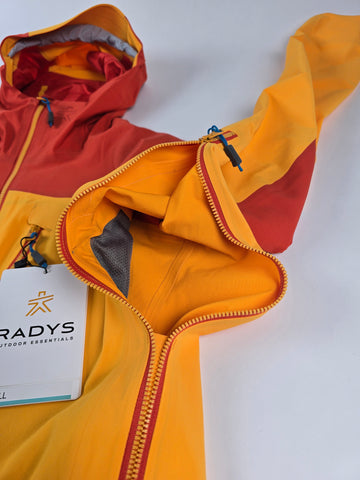 R’ADYS R3 Pro Ski Softshell Jacket Orange & Red Heren M