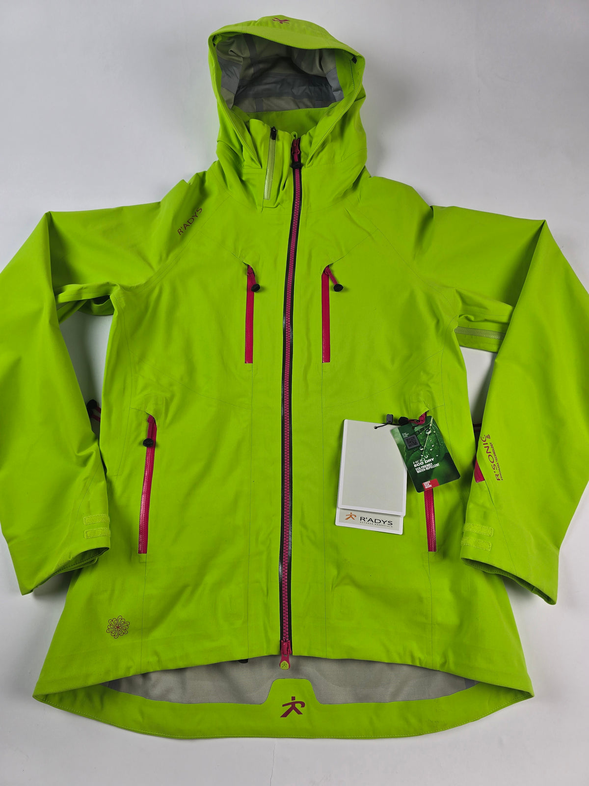 R'ADYS R1 Tech Hardshell Jacket Green Dames M