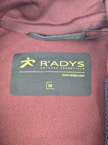 R’ADYS R7 STR Fleece Dames Burgundy Red Dames M