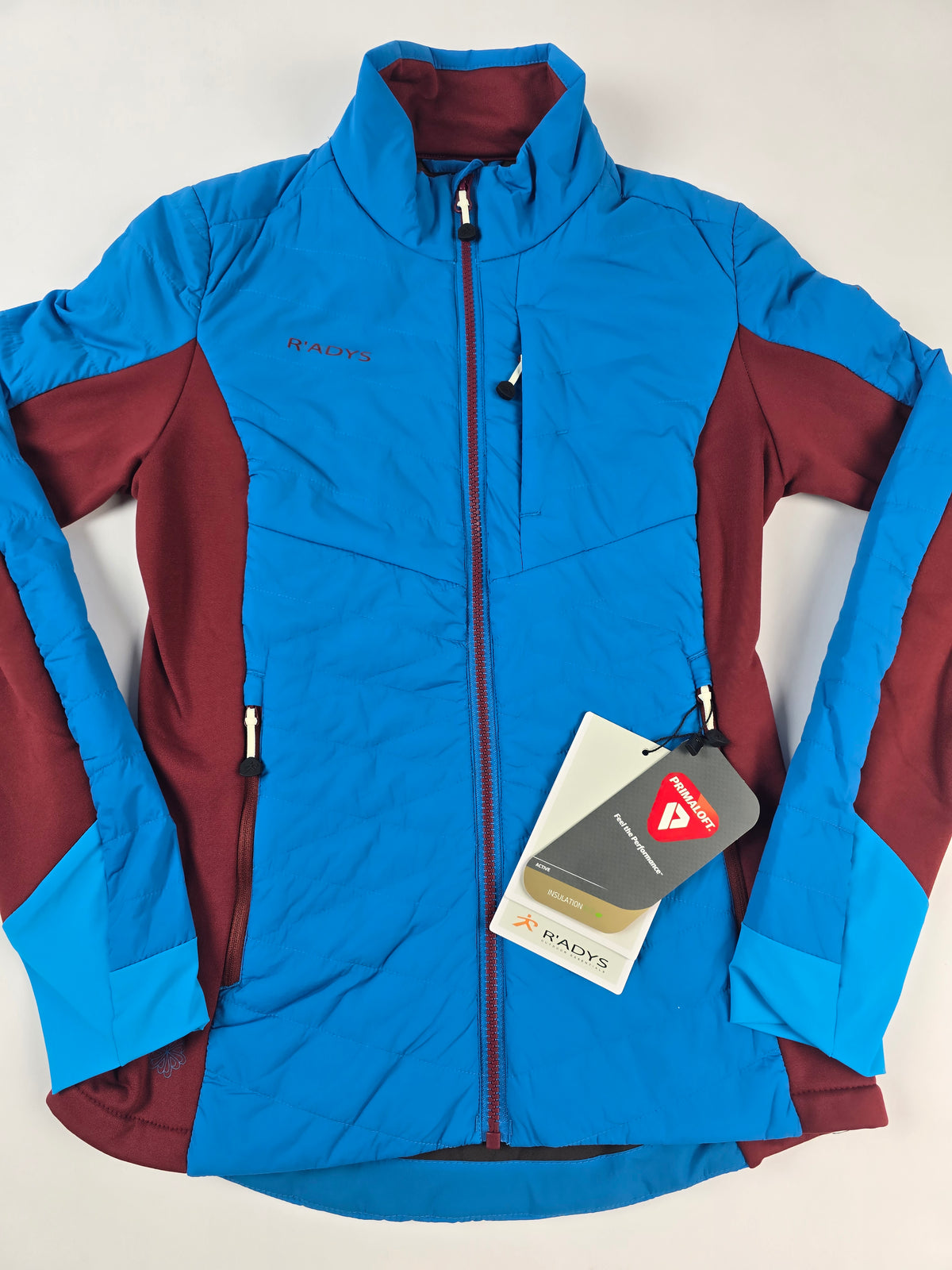 R’ADYS R5 Light Insulated Jacket Red & Blue Dames S