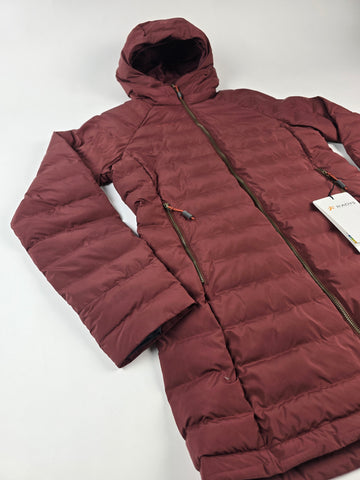 R’ADYS R5 X-light Insulated Coat Burgundy Rood Dames M