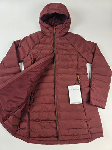 R’ADYS R5 X-light Insulated Coat Burgundy Rood Dames M