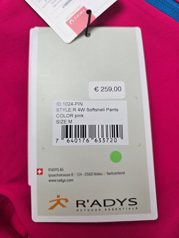 R’ADYS R4 Softshell Pants Pink Dames M