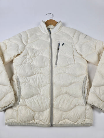 Peak Performance Helium Down Jacket Wit Dames S