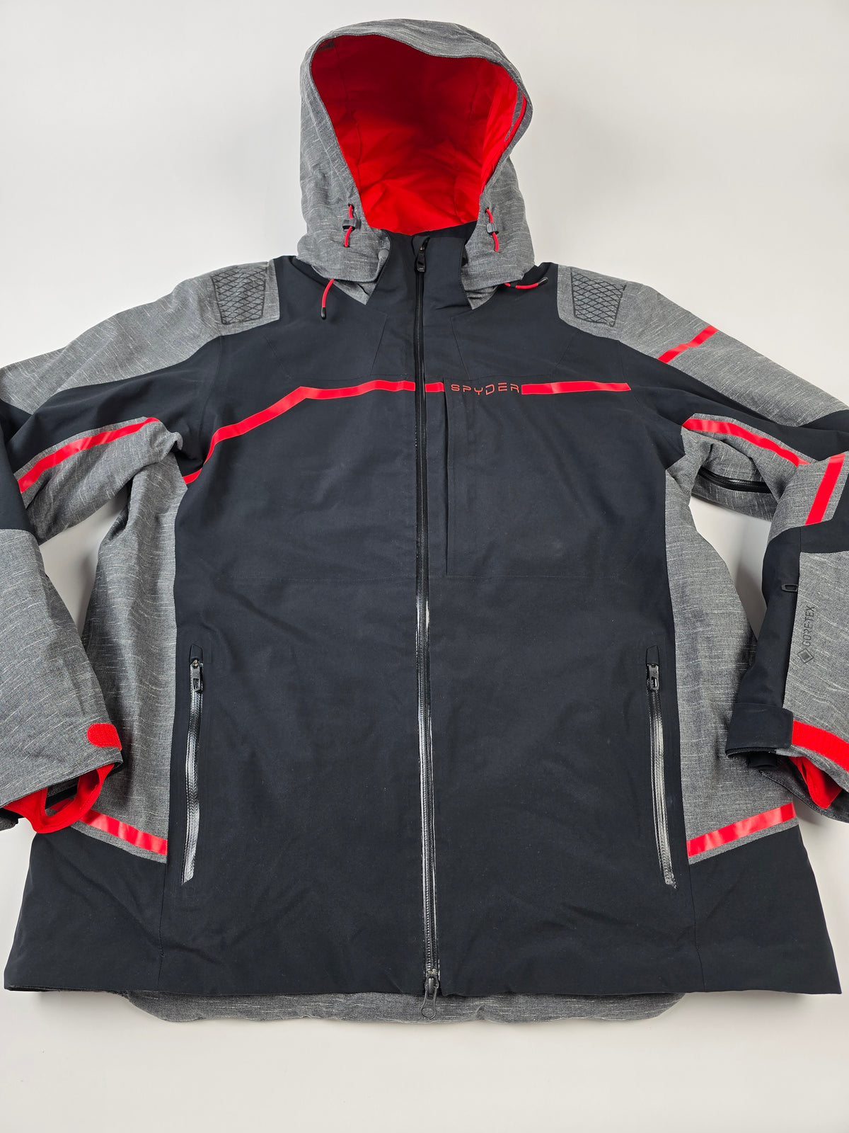 Spyder Titan Goretex Skijas Rood Zwart Heren XL