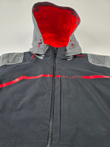 Spyder Titan Goretex Skijas Rood Zwart Heren XL