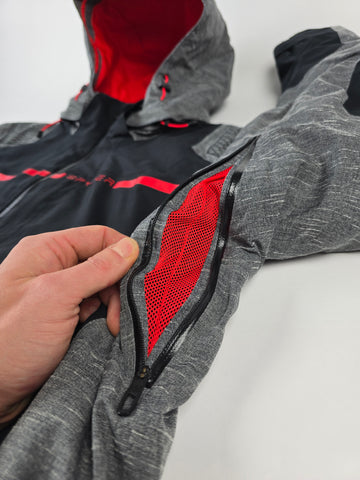 Spyder Titan Goretex Skijas Rood Zwart Heren XL