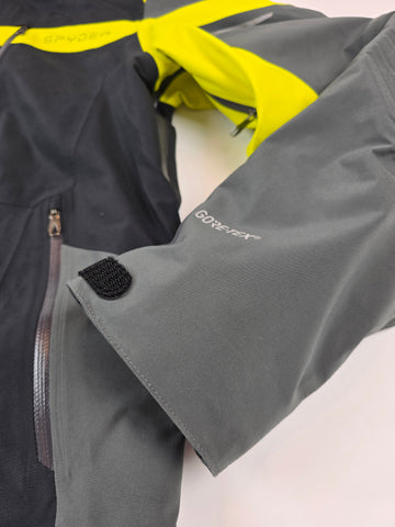 Spyder Titan Goretex Skijas Geel Zwart Heren S