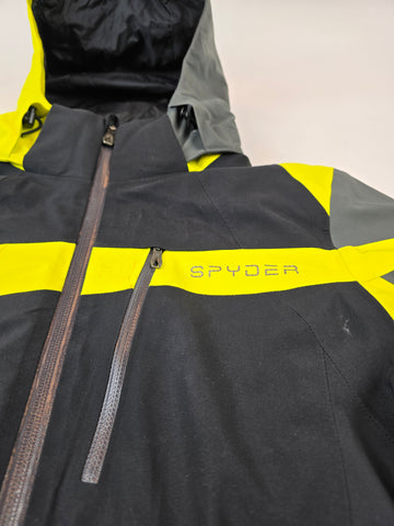 Spyder Titan Goretex Skijas Geel Zwart Heren S