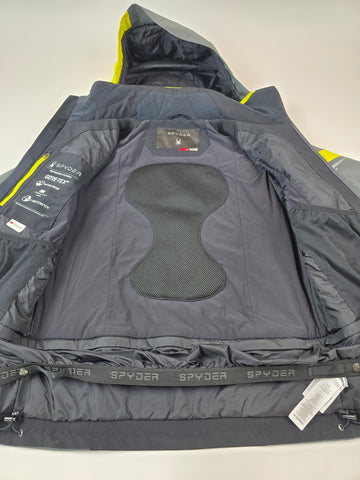 Spyder Titan Goretex Skijas Geel Zwart Heren S