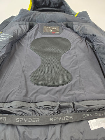 Spyder Titan Goretex Skijas Geel Zwart Heren S