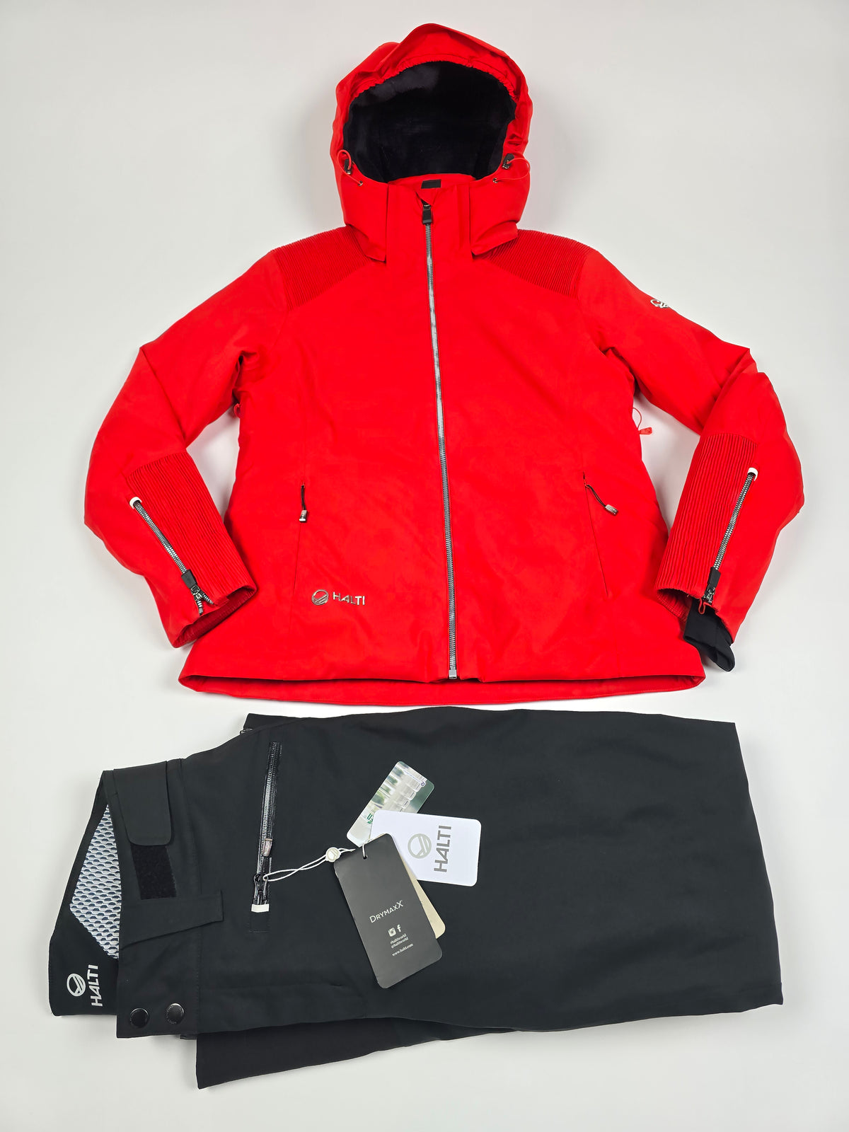 Halti Ski Set Rood Nieuw! Dames M