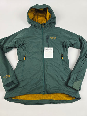 Rab VR Summit Jacket Wmns Green Slate Size 10