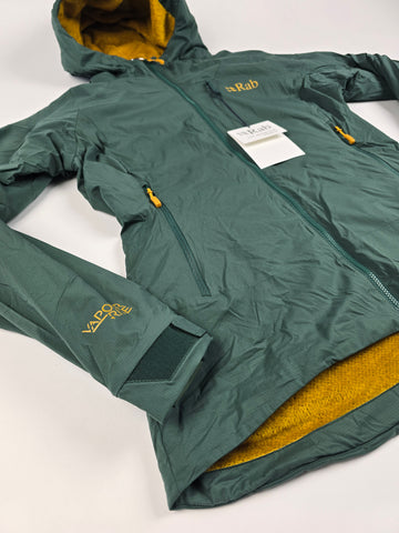 Rab VR Summit Jacket Wmns Green Slate Size 10