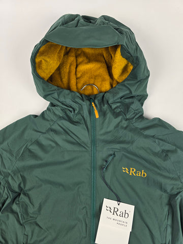 Rab VR Summit Jacket Wmns Green Slate Size 10