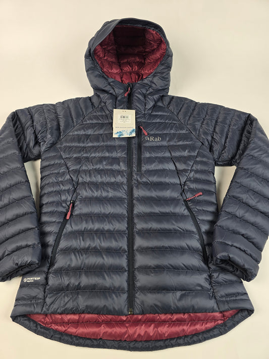 Rab Microlight Alpine Jacket Wmns Steel Size 12