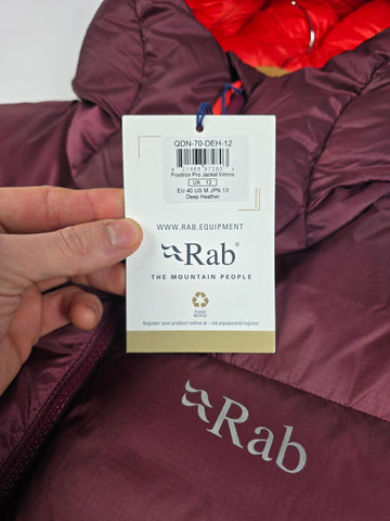 Rab Positron Pro Jacket Wmns Deep Heather Size 12