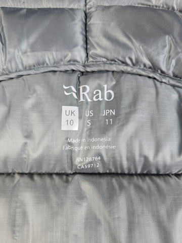 Rab Infinity Alpine Jacket Wmns Anthracite Size 10