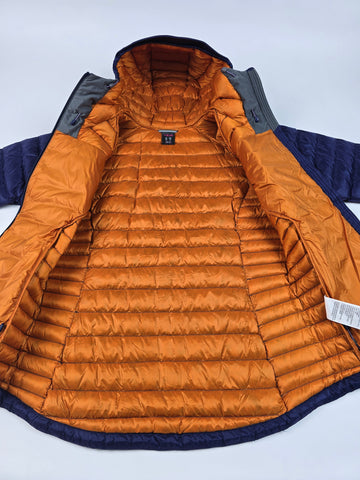 Rab Microlight Alpine Jacket Wmns Patriot Blue (Marmalade) Size 12