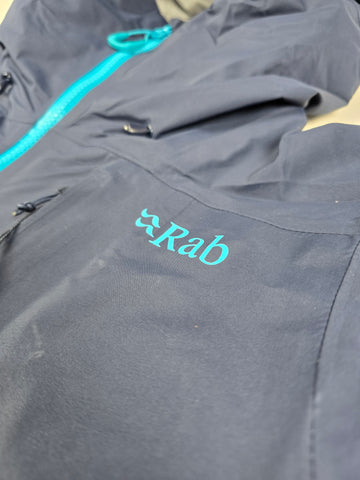 Rab Kangri Paclite Plus Jacket Wmns Beluga Size 10