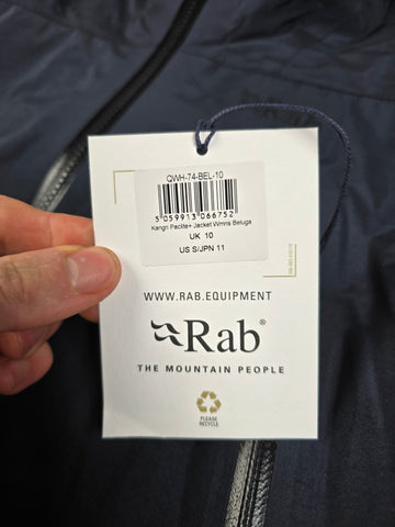 Rab Firewall Jacket Wmns Ultramarine Size 10