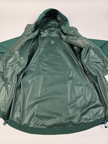 Rab Downpour Eco Jacket Wmns Eucalyptus Size 12