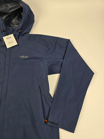 Rab Downpour Eco Jacket Deep Ink Large