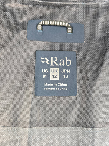 Rab Downpour Eco Jacket Wmns Orion Blue/Citadel Size 12