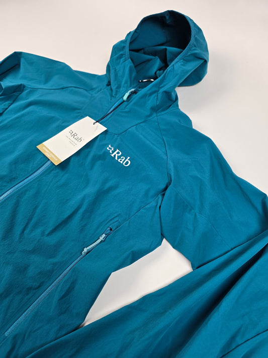 Rab Borealis Jacket Wmns Marina Blue Size 12