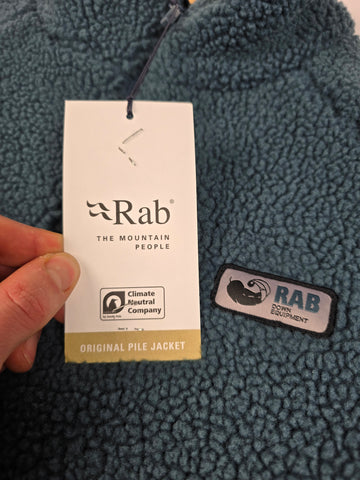 Rab Original Pile Jacket Orion Blue Large