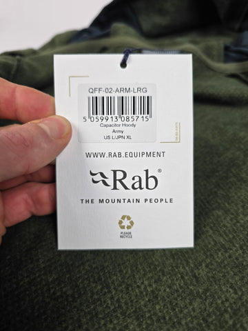 Rab Capacitor Hoody Army Large