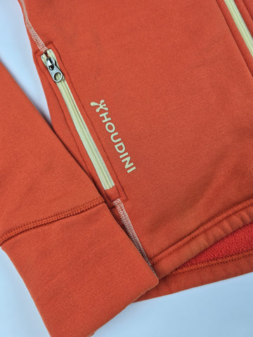 Houdini Fleece Vest Oranje Dames S